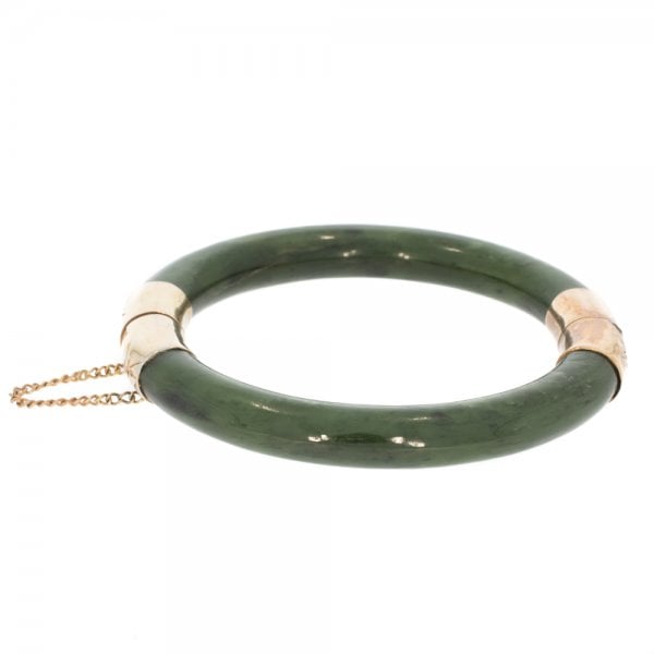 Antique Carved Green Jade Link Bracelet – Falcon's Way